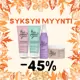 SYKSYN MYYNTI! HAIR JAZZ täydellinen pesurutiinisetti!